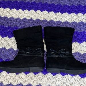 Jumping Beans/ Black/ Girls Toddler Boots/ Size 10/Hardly Ever worn